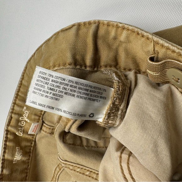 Cat & Jack Boys Size 10 Jeans & Khaki Pants Bundle Stretch Straight Fit - Picture 14 of 16